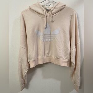 Adidas Women's Cream Hoodie
